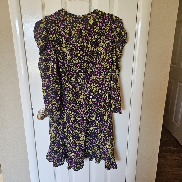 The Kooples Silk Mini Dress US SZ 8 - Picture 4 of 7